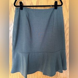 Grey Business Skirt
